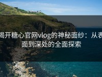 揭开糖心官网vlog的神秘面纱：从表面到深处的全面探索