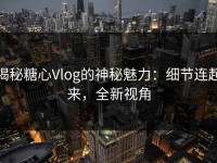 揭秘糖心Vlog的神秘魅力：细节连起来，全新视角