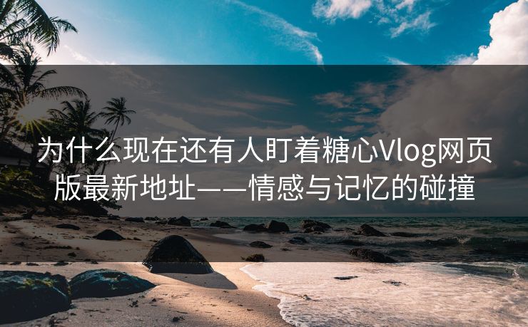 为什么现在还有人盯着糖心Vlog网页版最新地址——情感与记忆的碰撞