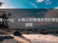 糖心vlog：从略过到情绪失控的奇妙旅程