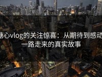 糖心vlog的关注惊喜：从期待到感动，一路走来的真实故事