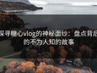 探寻糖心vlog的神秘面纱：盘点背后的不为人知的故事