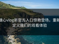 糖心vlog新官方入口惊艳登场，重新定义我们的观看体验