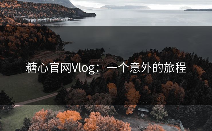 糖心官网Vlog:一个意外的旅程 糖心官网Vlog:一个意外的旅程
